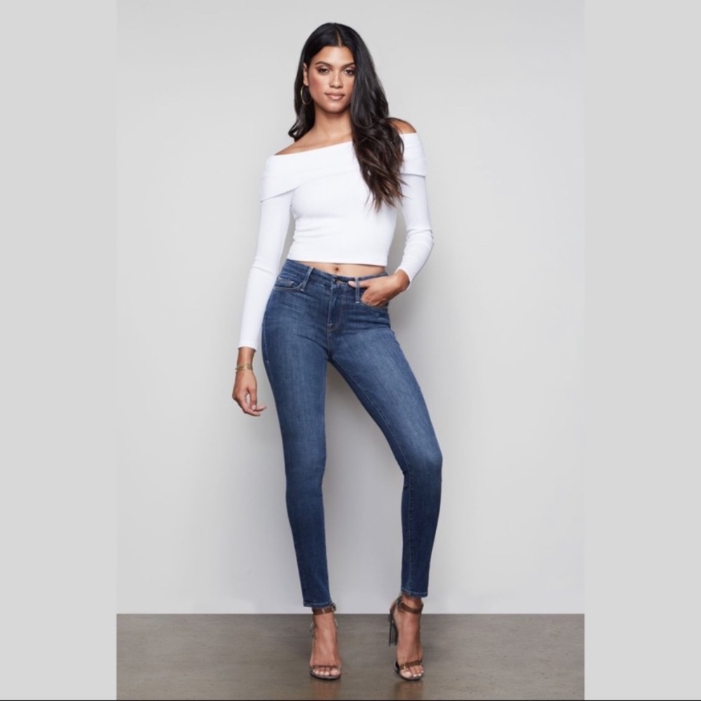 Good American Good Legs skinny jeans